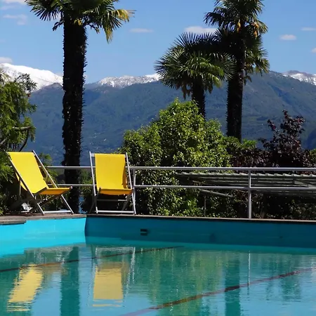 Eco Casa Paradiso B, Schwimmbad, Garten Und Wunderschoene Seesicht, Ruhig Und Sonnig Gelegen * Minusio